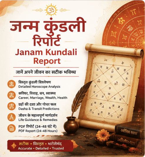 Premium Janam Kundali Report:15+ Detailed Astrology Insights “7 life-hacks that will blow your mind, 4th one is the best!!!”.